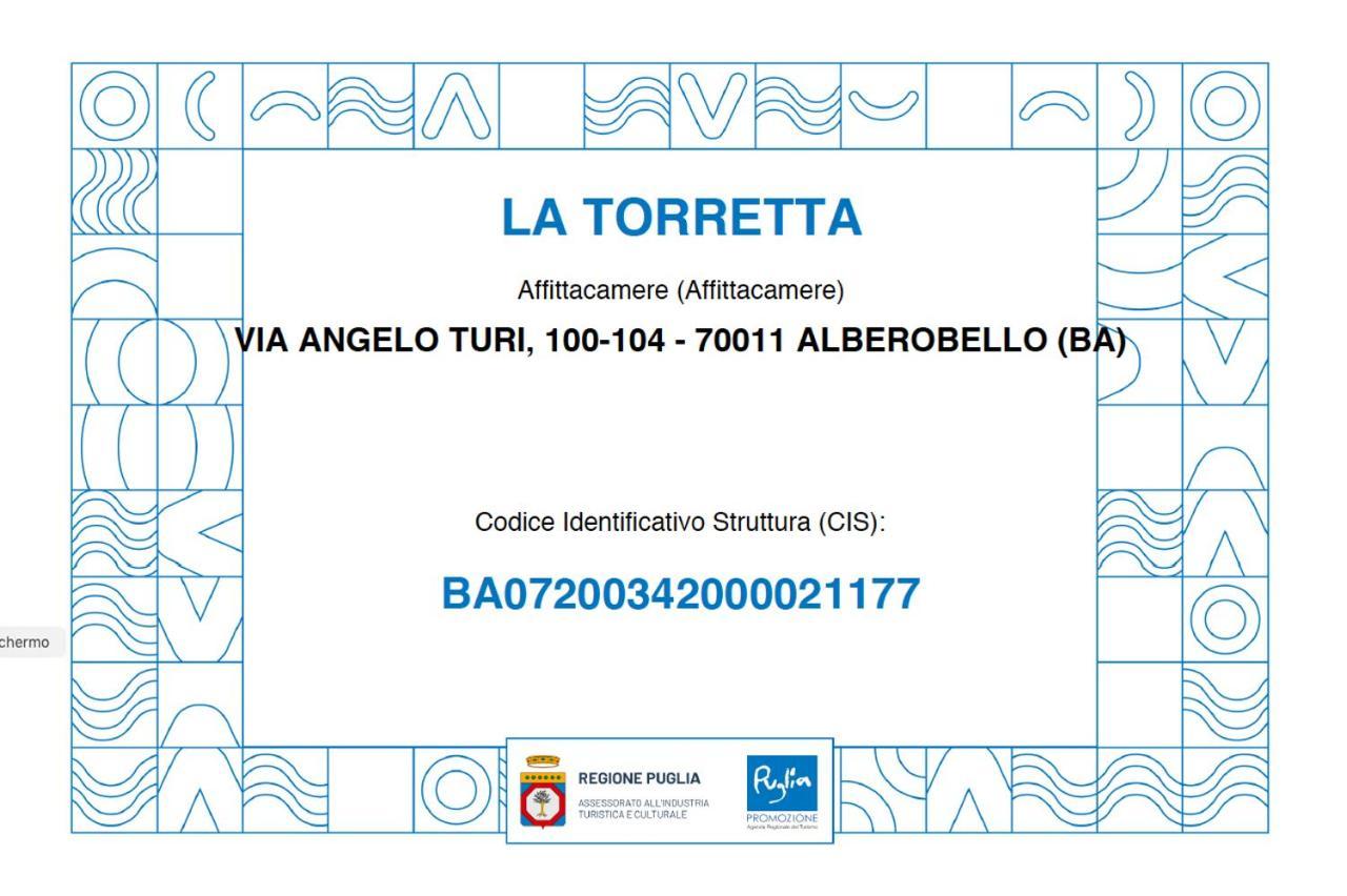 La Torretta Hotell Alberobello Eksteriør bilde